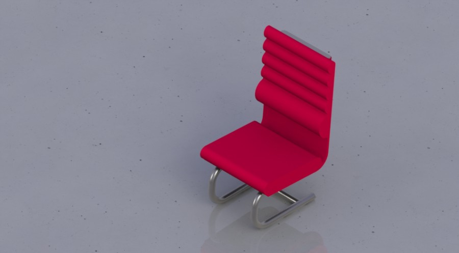 chaise-ergonomique-2-rouge-inox