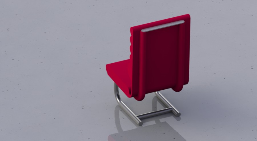 chaise-ergonomique-3-rouge-inox